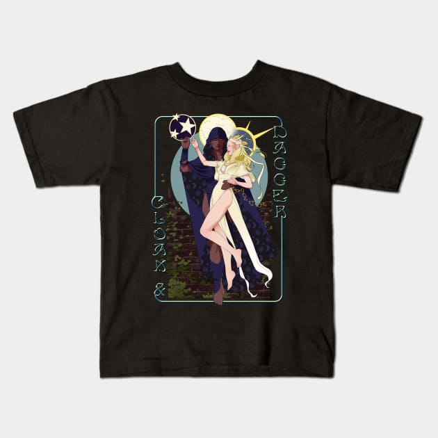 Cloak and Dagger Kids T-Shirt by Snibbits